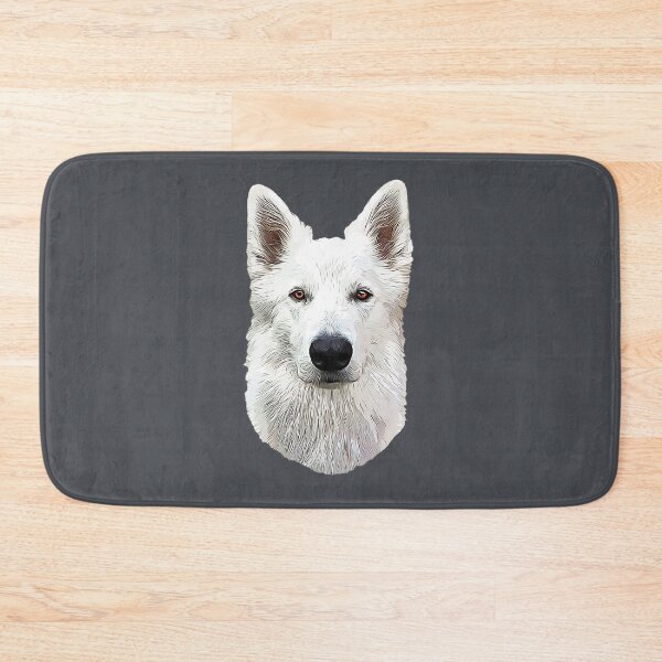 Item preview, White Swiss Shepherd Dog designed and sold by ElegantCat.