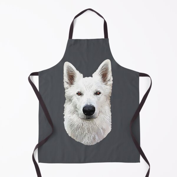 Item preview, White Swiss Shepherd Dog designed and sold by ElegantCat.