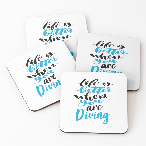 Item preview, Life Is Better When You Are Diving designed and sold by ProjectX23.