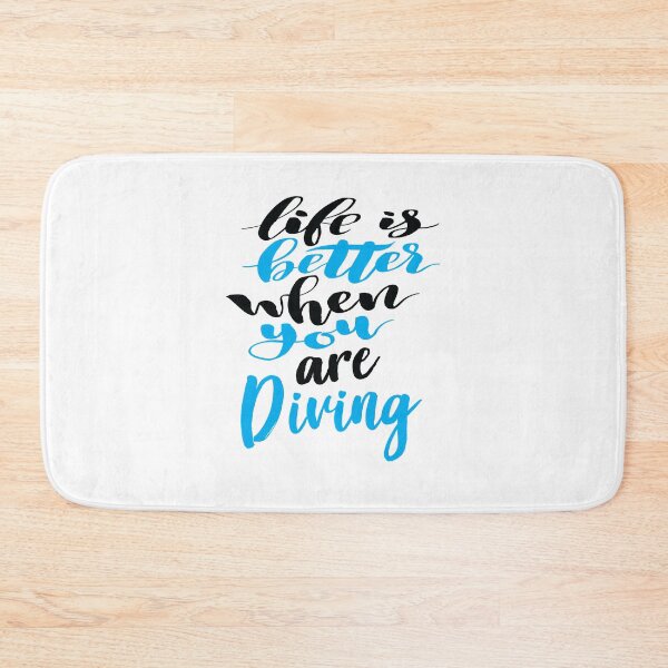 Item preview, Life Is Better When You Are Diving designed and sold by ProjectX23.