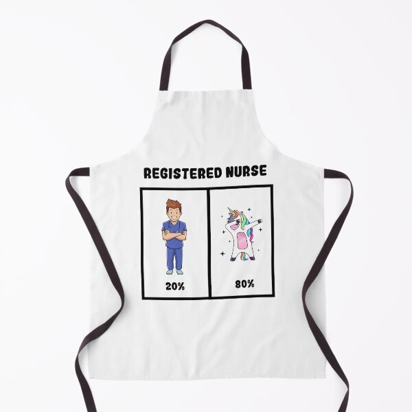 Item preview, Male Registered Nurse 20% Nurse 80% Unicorn - RN Gifts designed and sold by WUOdesigns.