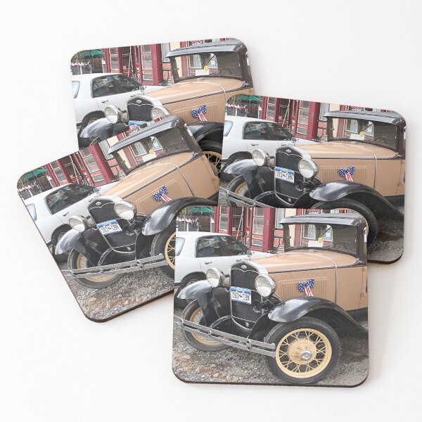 Item preview, Vintage Ford Car, Silverton, Colorado, USA designed and sold by FranWest.