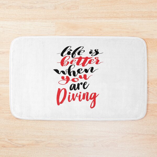 Item preview, Life Is Better When You Are Diving designed and sold by ProjectX23.