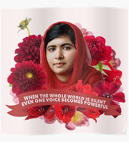 Malala: Posters | Redbubble