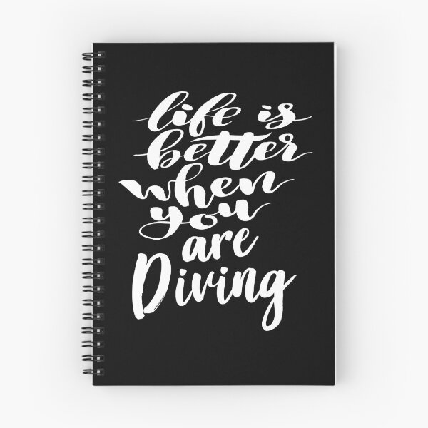 Item preview, Life Is Better When You Are Diving designed and sold by ProjectX23.