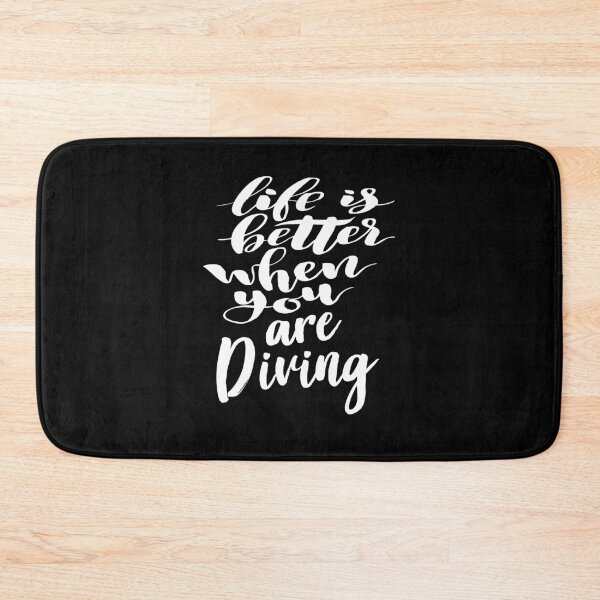 Item preview, Life Is Better When You Are Diving designed and sold by ProjectX23.
