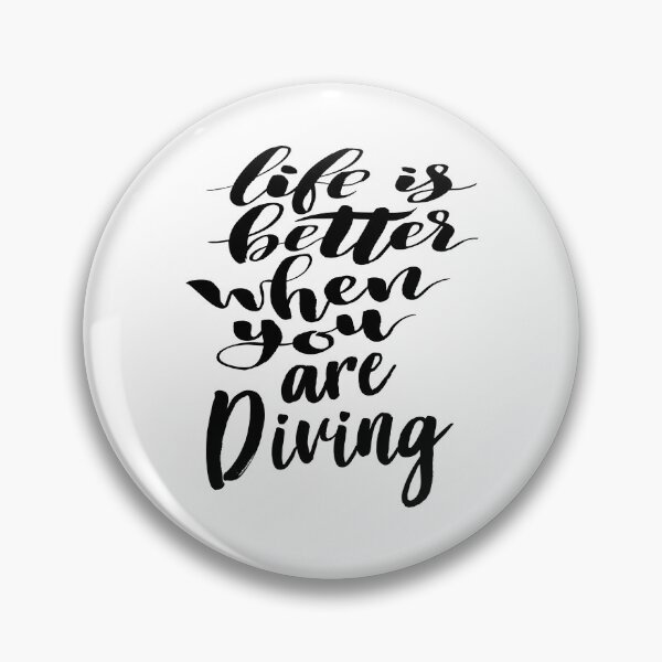 Item preview, Life Is Better When You Are Diving designed and sold by ProjectX23.