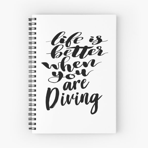 Item preview, Life Is Better When You Are Diving designed and sold by ProjectX23.
