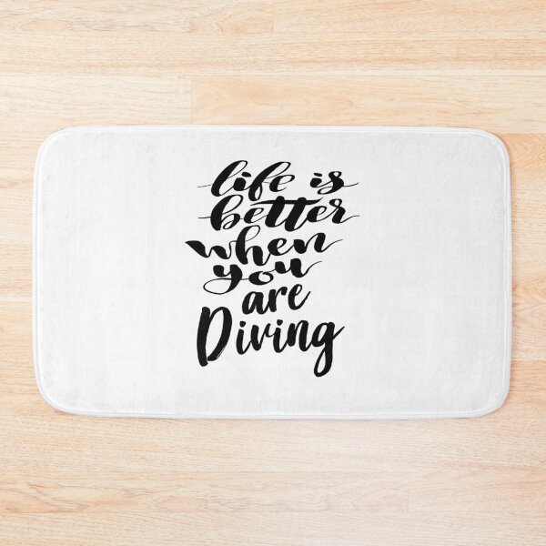 Item preview, Life Is Better When You Are Diving designed and sold by ProjectX23.