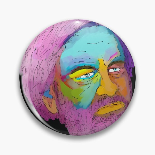 Item preview, Slavoj zizek abstract painting designed and sold by KennyLucky.