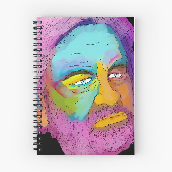 Item preview, Slavoj zizek abstract painting designed and sold by KennyLucky.