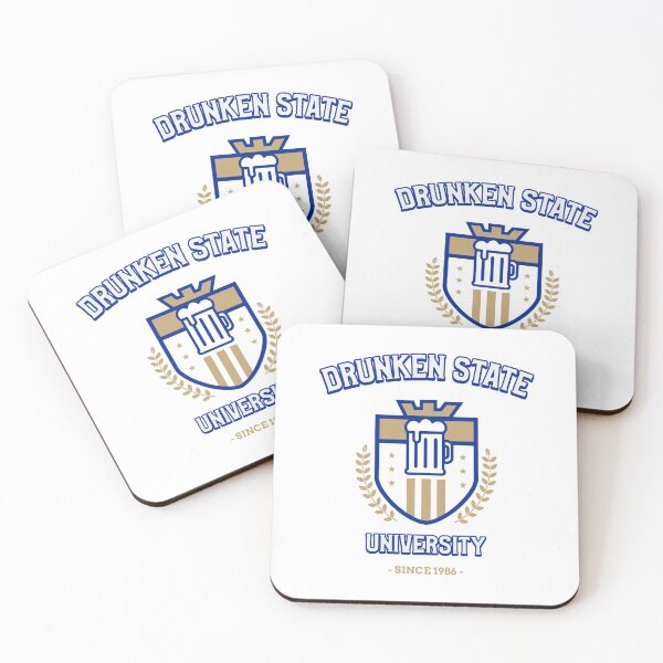Item preview, Drunken state univerity since 1986 designed and sold by darikamc.