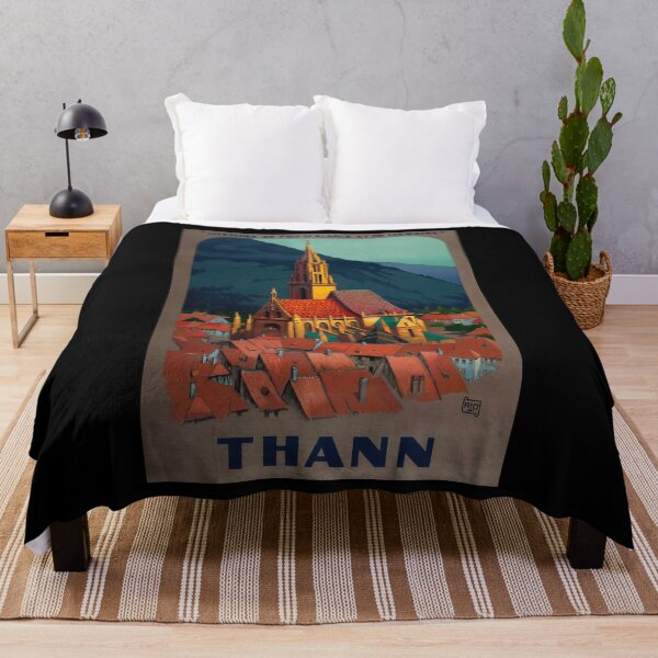 Item preview, retro classic PLM Thann poster designed and sold by CorasPosters.