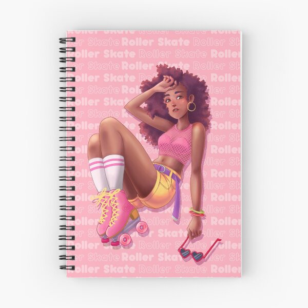 Item preview, That's a lot of pink roller skates designed and sold by madcatdibuja.