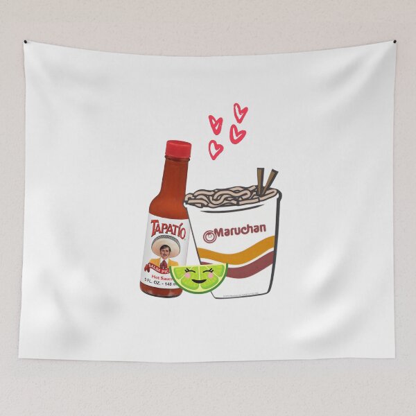 Item preview, Tapatio to my Maruchan. Funny Spanish. Mexican Food. Couples Gift. Romantic Gift. Boyfriend. Girlfriend. Cheesy Love Gift. Funny Gift. Hot Sauce. Instant Noodles. Limon. Lemon designed and sold by Janelle Soto.