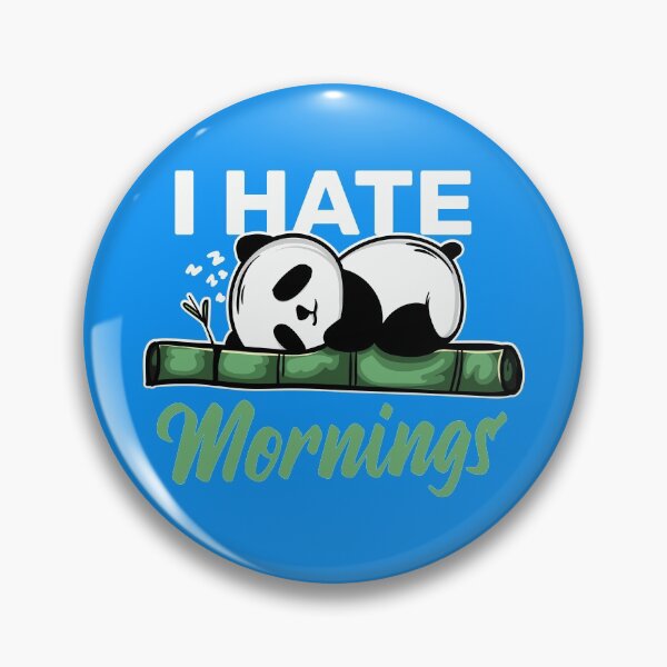 Item preview, I Hate Mornings designed and sold by Sinfamous.