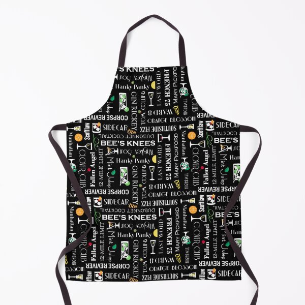 Item preview, Modern Flat Icon - Prohibition Cocktails Pattern designed and sold by WickedRefined - Nicole Demereckis.