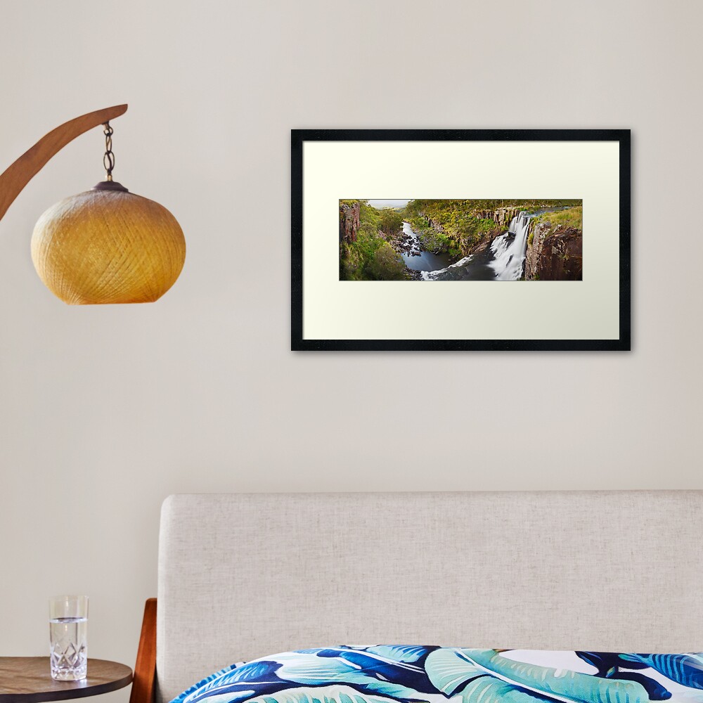 Ebor Falls, Guy Fawkes River National Park, New South Wales, Australia Framed Art Print