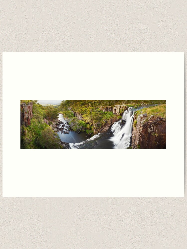 Alternate view of Ebor Falls, Guy Fawkes River National Park, New South Wales, Australia Art Print