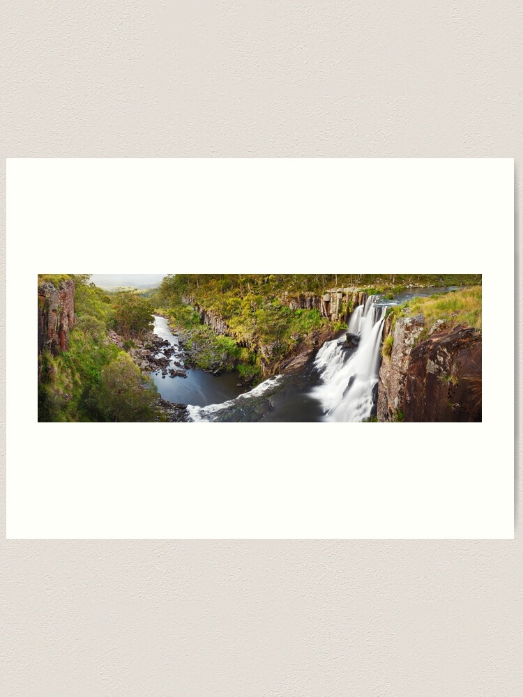 Alternate view of Ebor Falls, Guy Fawkes River National Park, New South Wales, Australia Art Print