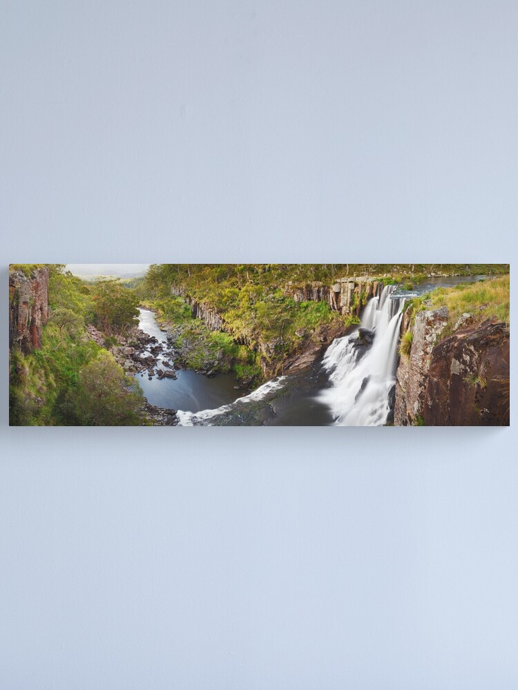 Alternate view of Ebor Falls, Guy Fawkes River National Park, New South Wales, Australia Canvas Print