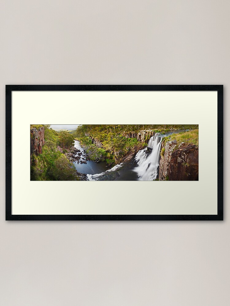 Alternate view of Ebor Falls, Guy Fawkes River National Park, New South Wales, Australia Framed Art Print