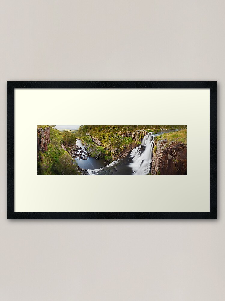 Alternate view of Ebor Falls, Guy Fawkes River National Park, New South Wales, Australia Framed Art Print
