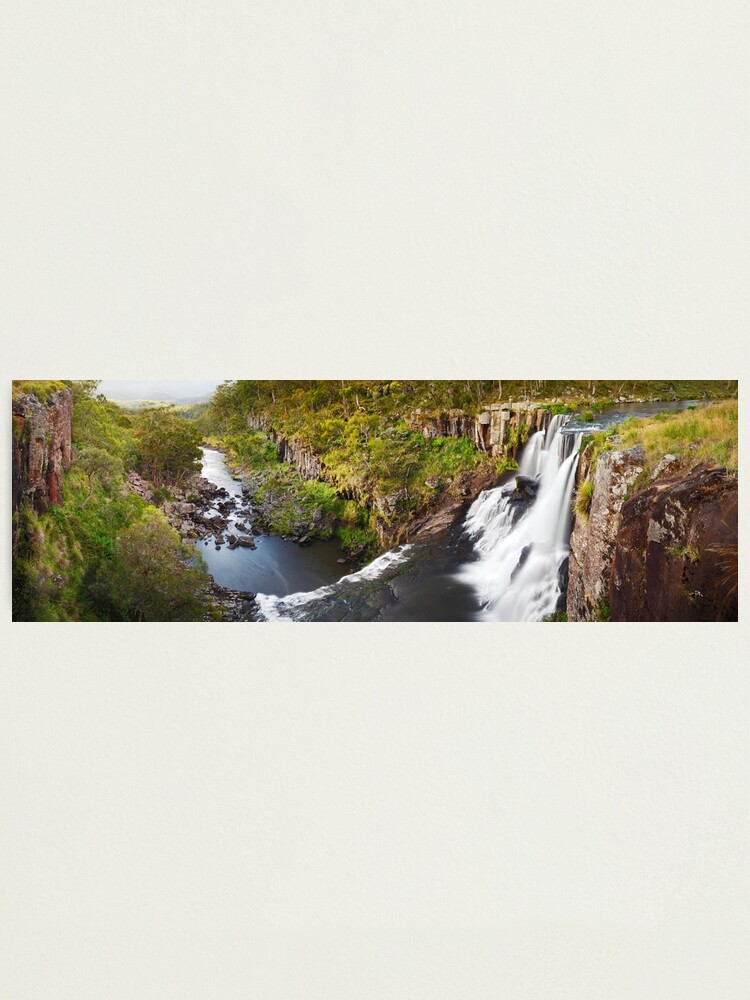 Alternate view of Ebor Falls, Guy Fawkes River National Park, New South Wales, Australia Photographic Print