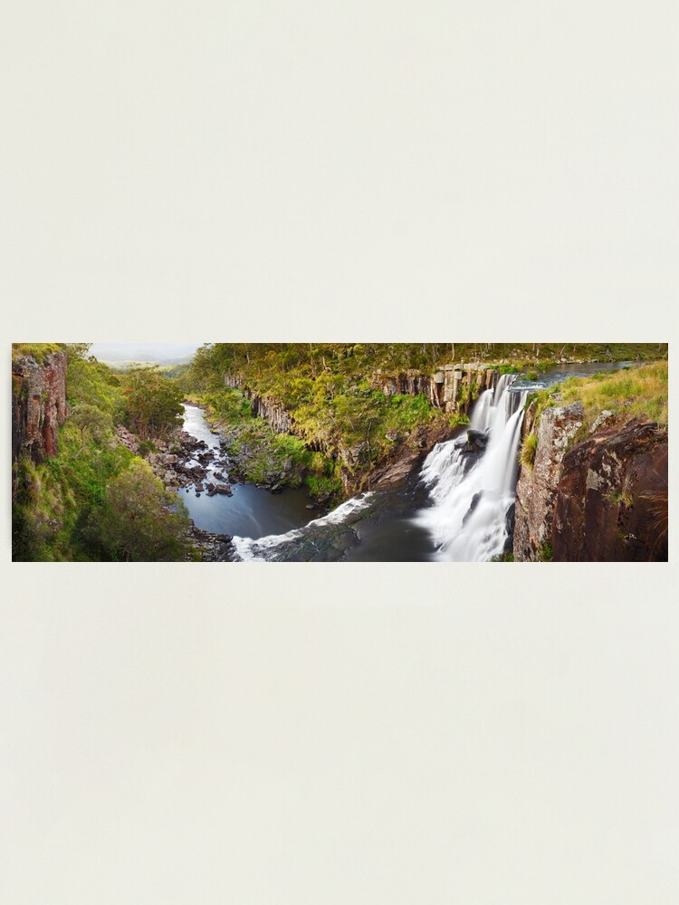 Alternate view of Ebor Falls, Guy Fawkes River National Park, New South Wales, Australia Photographic Print