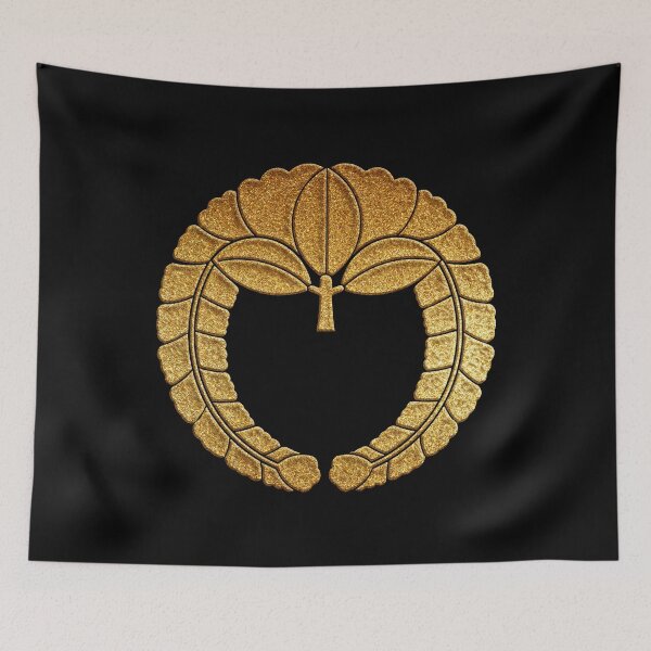 Item preview, Sagari Fuji Kamon in Gold Seal  designed and sold by Takeda-art.