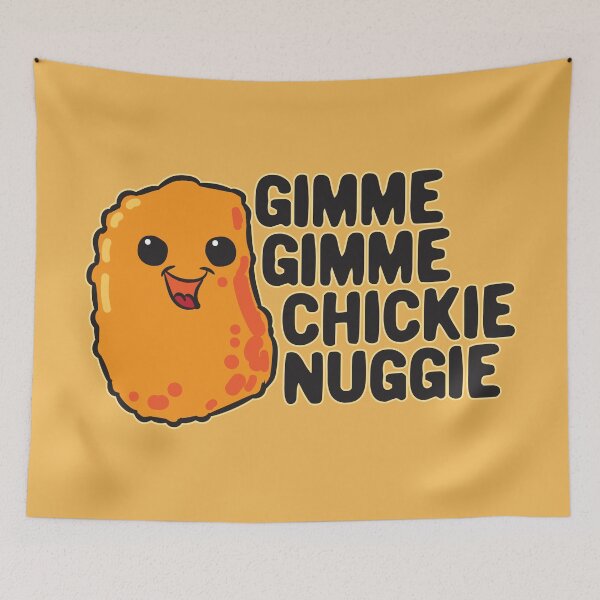 Item preview, Gimme Gimme Chickie Nuggies Mascot designed and sold by scribblepunch.