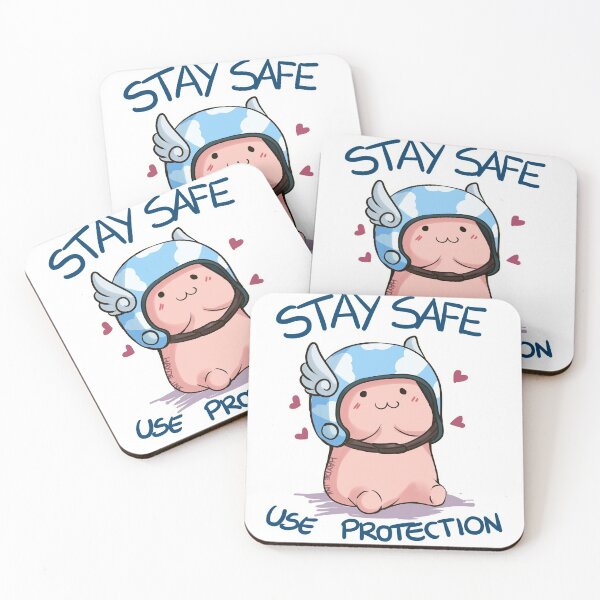 Item preview, Stay Safe, Use Protection designed and sold by Hayde_ink.