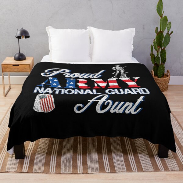 Item preview, Proud Army National Guard Aunt Tee U.S. Military Gift Veterans Day 4th of July Gift designed and sold by Genesis68.