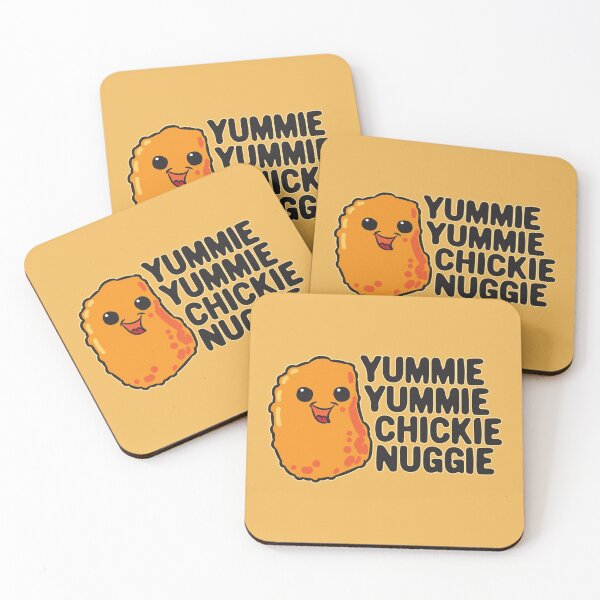Item preview, Yummie Yummie Chickie Nuggies Mascot designed and sold by scribblepunch.