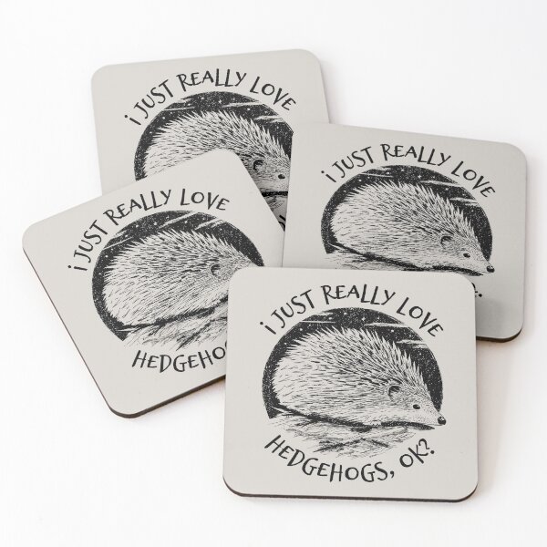 Item preview, Gift for a Hedgehog Lover - I Just Really Love Hedgehogs designed and sold by Bangtees.