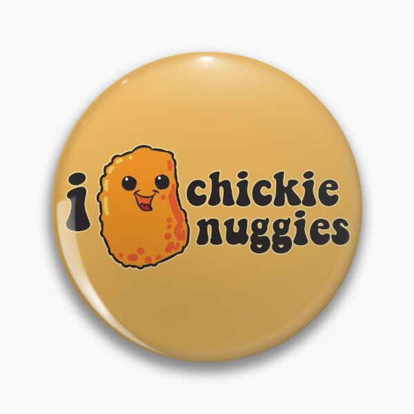 Item preview, i heart Chickie Nuggies Mascot designed and sold by scribblepunch.