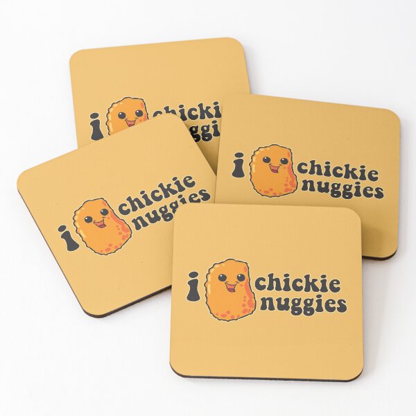Item preview, i heart Chickie Nuggies Mascot designed and sold by scribblepunch.