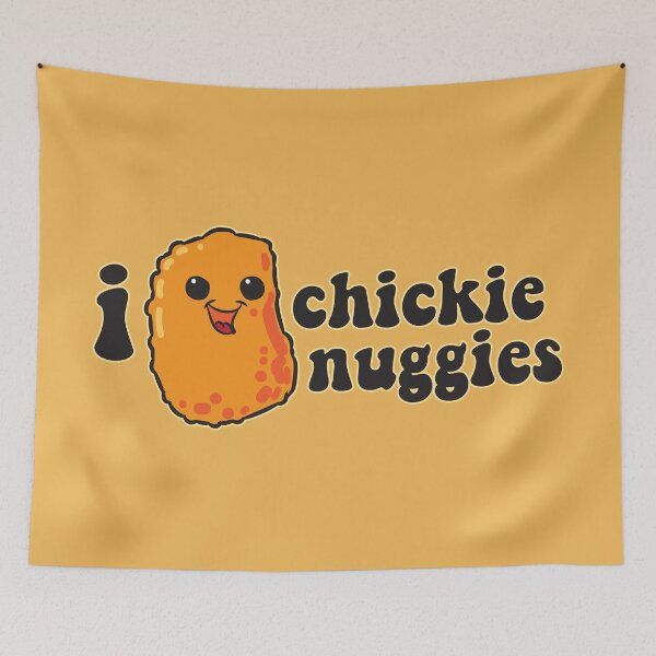 Item preview, i heart Chickie Nuggies Mascot designed and sold by scribblepunch.