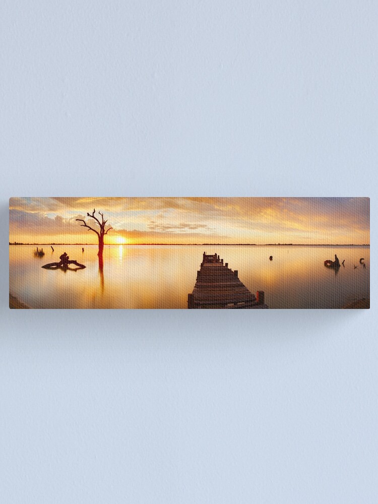 Alternate view of Lake Charm, Kerang, Victoria, Australia Canvas Print