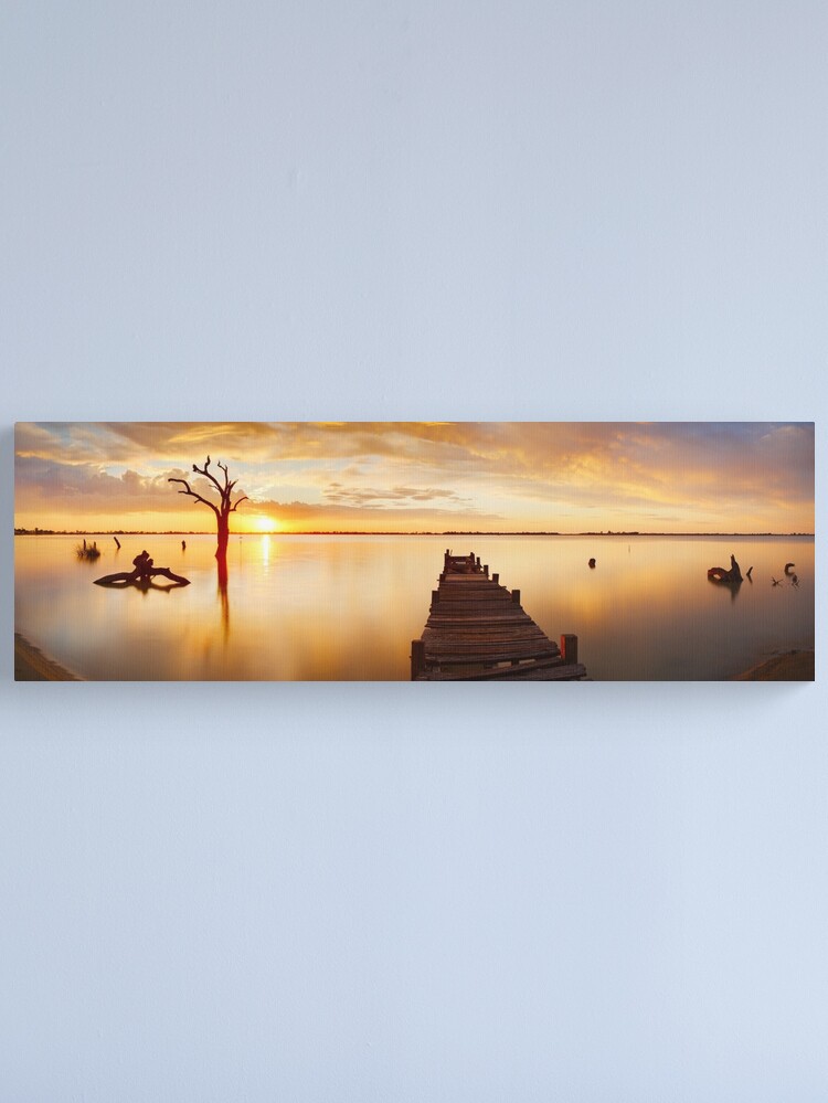 Alternate view of Lake Charm, Kerang, Victoria, Australia Canvas Print