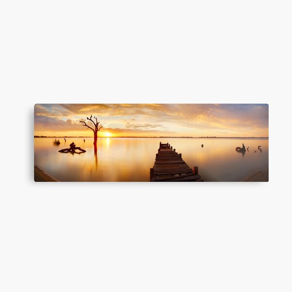 Lake Charm, Kerang, Victoria, Australia Metal Print