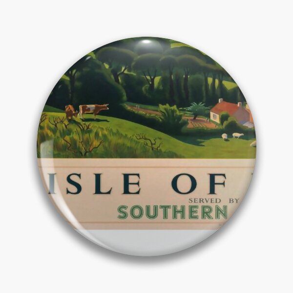 Item preview, retro classic Isle of Wight poster designed and sold by CorasPosters.