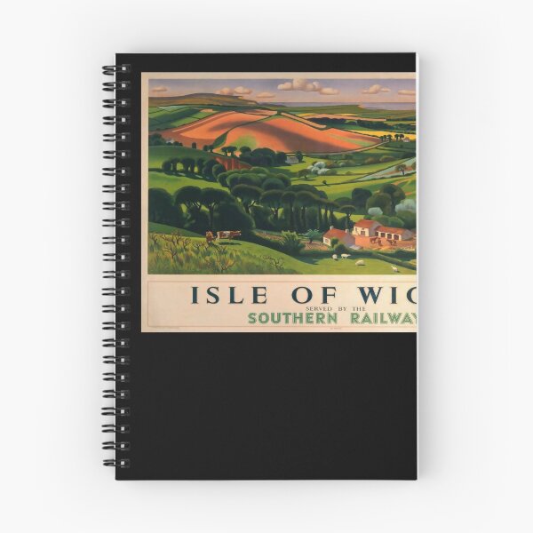 Item preview, retro classic Isle of Wight poster designed and sold by CorasPosters.