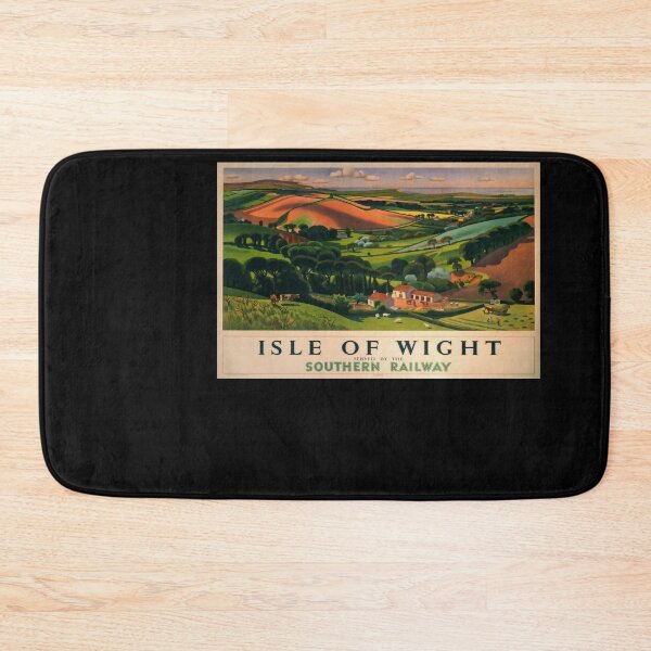 Item preview, retro classic Isle of Wight poster designed and sold by CorasPosters.