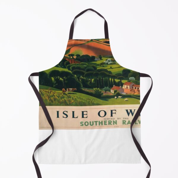 Item preview, retro classic Isle of Wight poster designed and sold by CorasPosters.