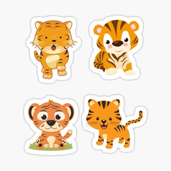 Vista previa del artículo con la obra «Tigres», diseñado y vendido por TheAnimalZ00.