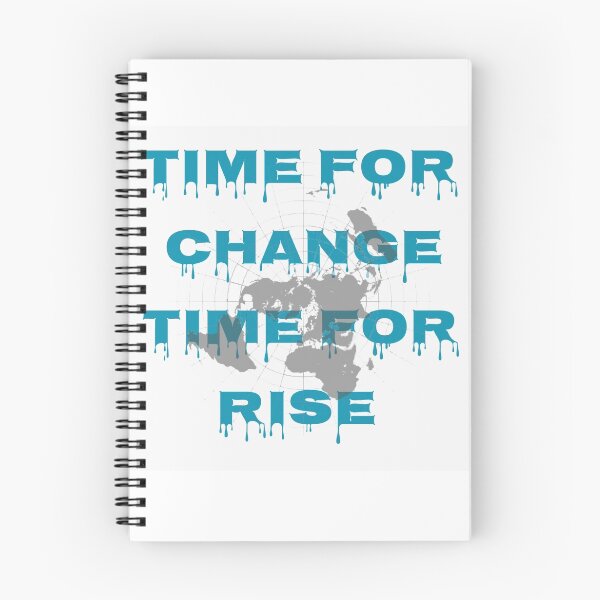 Item preview, Flat eart,time for change time to rise designed and sold by Delboydood.