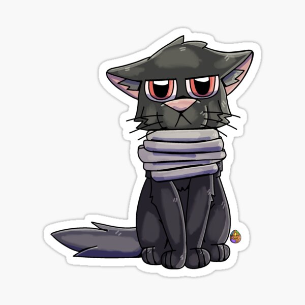 Item preview, Eraser Head Cat designed and sold by WackyWalnut.