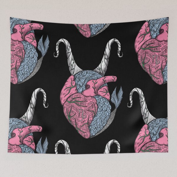 Item preview, Capricorn Heart (Black) designed and sold by Ranggasme.