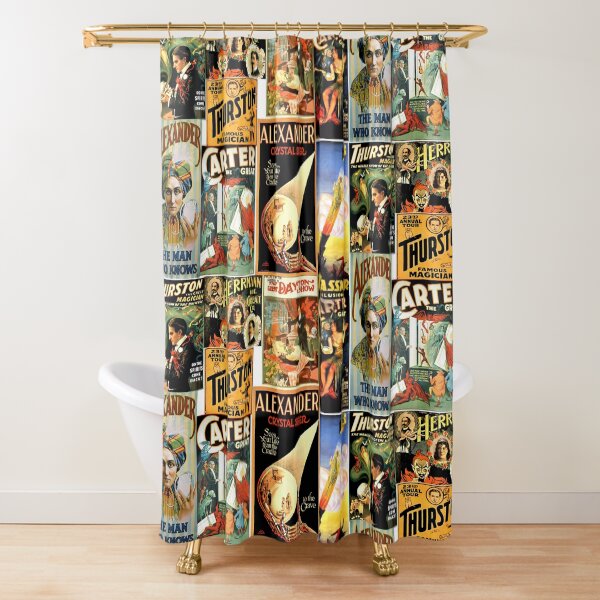 Vista previa del artículo con la obra «Chatarra de cartel vintage de mago», diseñado y vendido por KGBird.